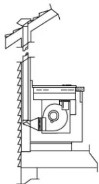 GE 30" Select-Top JP385WDWW - Installing the Ductwork - 4