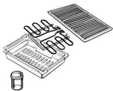 GE 30" Select-Top JP385WDWW - GRILL MODULE - 1