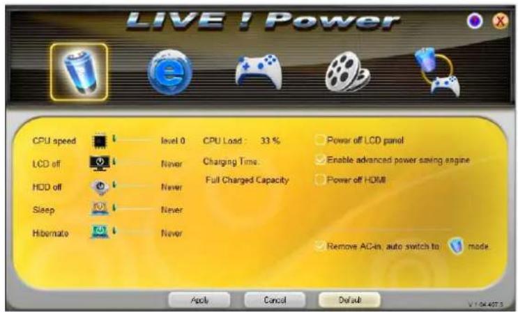 ECS T30II - Live Power (Optional) - 2