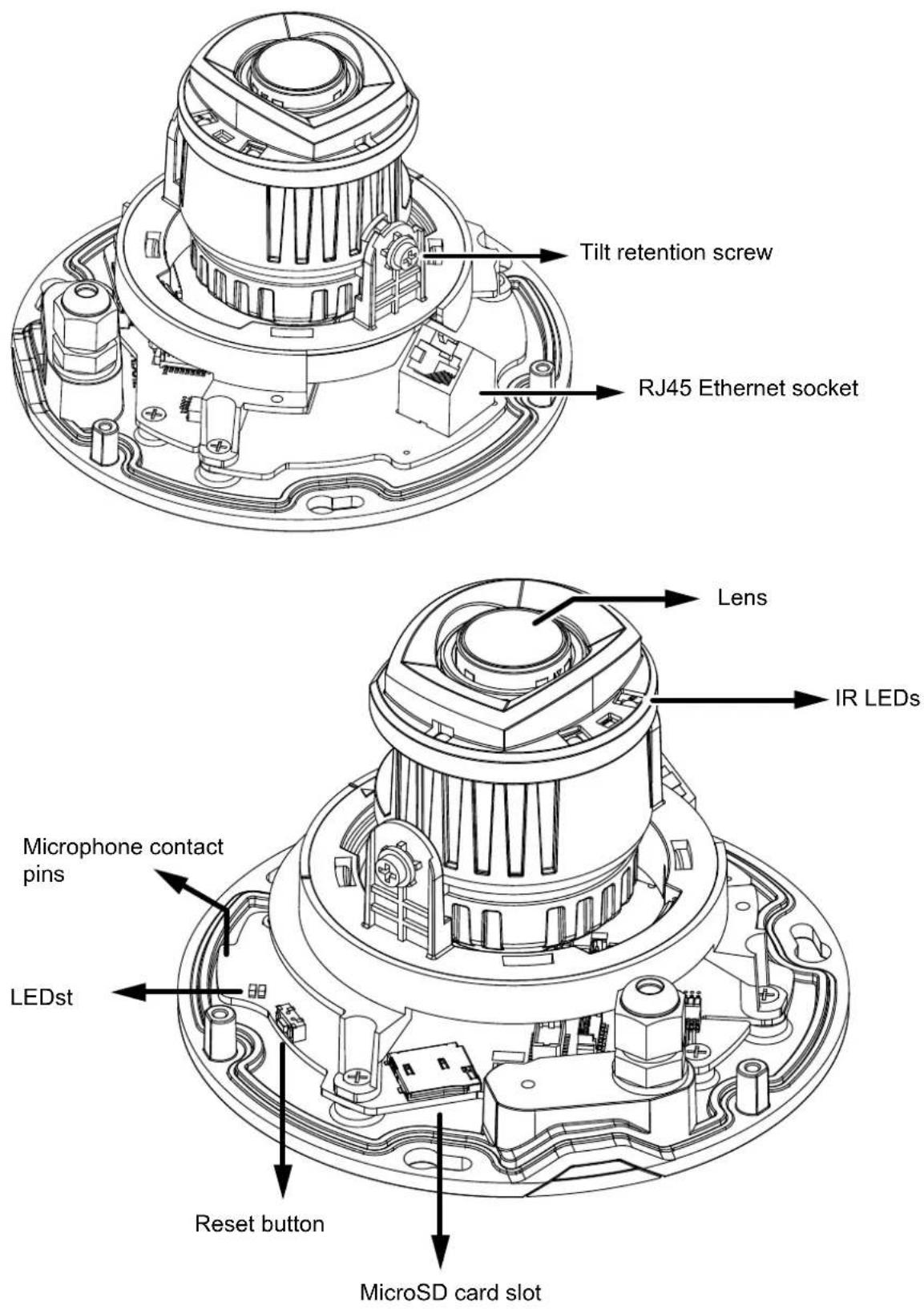 Vivotek FD9389-EHMV - Physical Description - 5