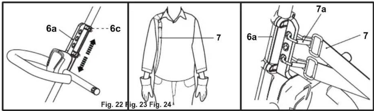 LawnMaster CLPS4008K - Shoulder Strap (Fig. 22-24) - 1