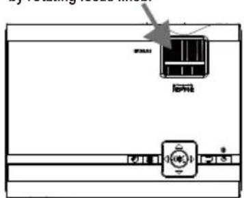Diagram showing a device panel with labeled components and an arrow pointing to a component, including Chinese text labels.