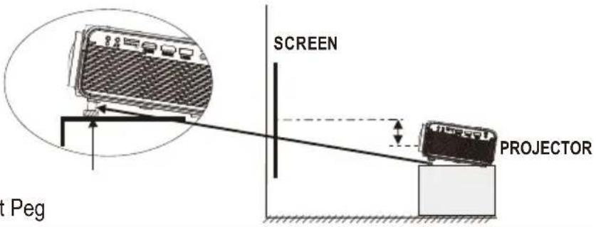 SCREEN ProjectOR at Peg
