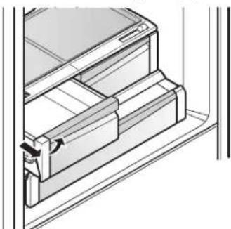 KENMORE 79442 - REMOVING THE HUMIDITY CONTROLLED CRISPER - 1