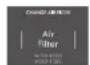 KENMORE 70357 - Air Filter Reset - 1