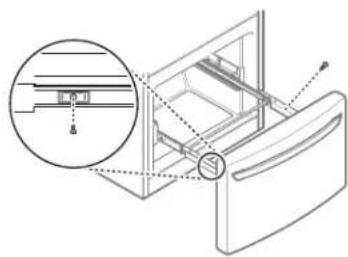 KENMORE 70357 - Replacing The Freezer Drawer - 3