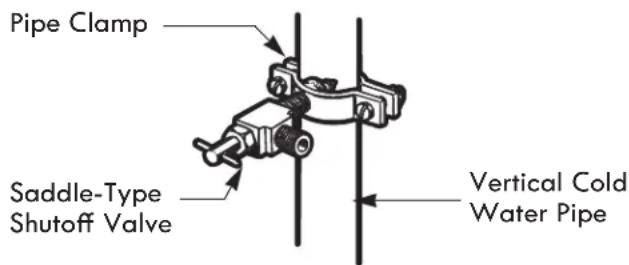 KENMORE 70357 - FASTEN THE SHUTOFF VALVE - 1