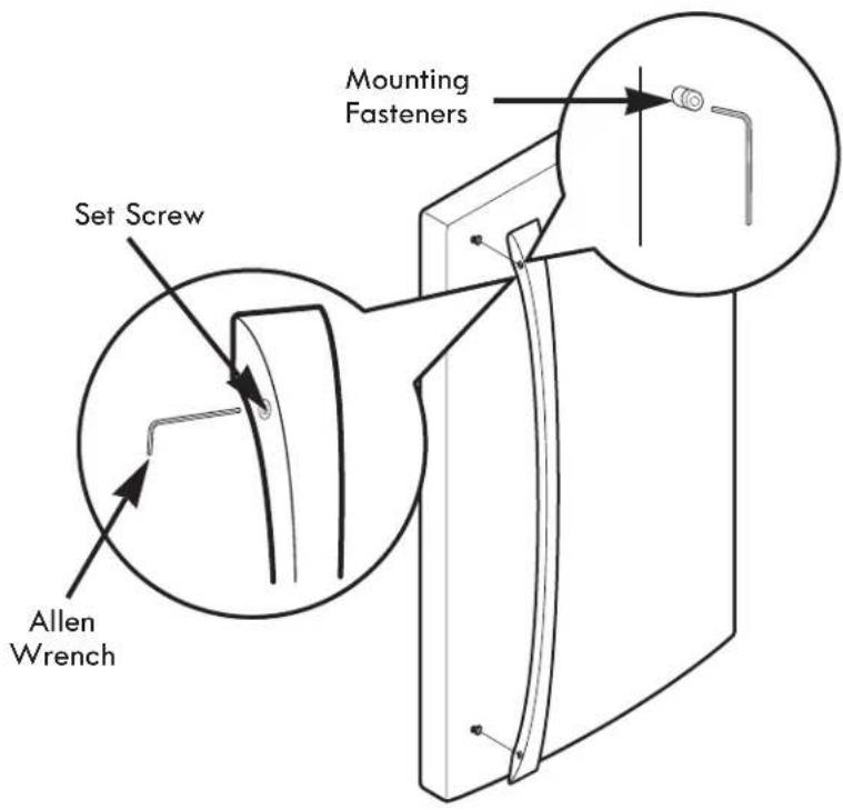 KENMORE 70357 - Removing Refrigerator Handle - 1