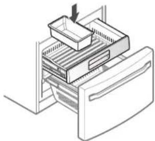 KENMORE 70357 - Replacing The Freezer Drawer - 5