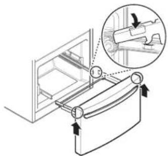 KENMORE 70357 - Replacing The Freezer Drawer - 2