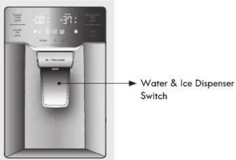 KENMORE 73302 - WATER OR ICE DISPENSER - 1
