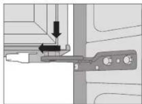 KENMORE 73302 - Adjusting a refrigerator door - 2