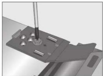 KENMORE 73039 - To remove the right refrigerator door: - 2