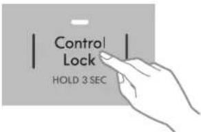 Control Lock HOLD 3 SEC