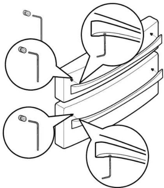 KENMORE 72597 - Desmontaje de la manija del cajón del congelador - 1