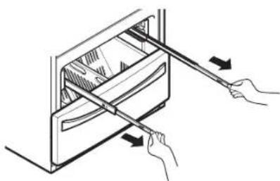 KENMORE 72597 - Instalación del Cajón de la Heladera - 1