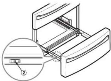 KENMORE 72597 - Removing Bottom Freezer Drawer - 2
