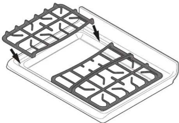 KENMORE 74459 - Installing Burner Grates - 1