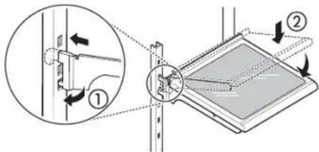 KENMORE 73107 - Assembling the Shelf (Half Shelf Type) - 1