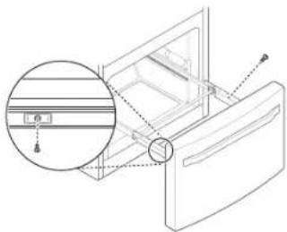 KENMORE 73107 - Removing The Freezer Drawer - 3