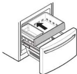 KENMORE 73107 - Replacing The Freezer Drawer - 4