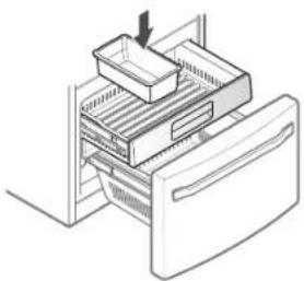 KENMORE 73107 - Replacing The Freezer Drawer - 5
