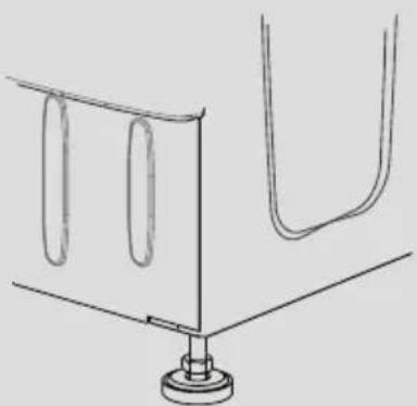 CANDY CBWD 8514DZ-19 - Instructions for mounting the furniture door - 4