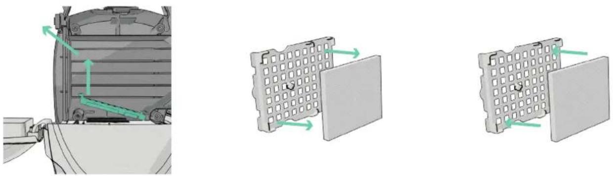 Oreck Ultimate CC1605 - REPLACING THE MICRO FILTER - 1