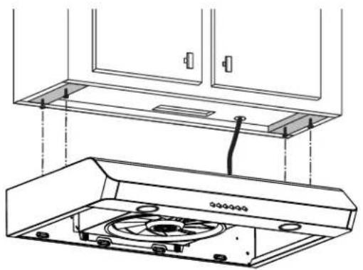 KENMORE 51292 - Install the Hood (Standard Installation) - 1