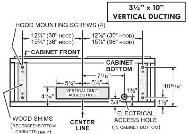 KENMORE 51293 - Standard Installation (without EZ1 brackets) - 2