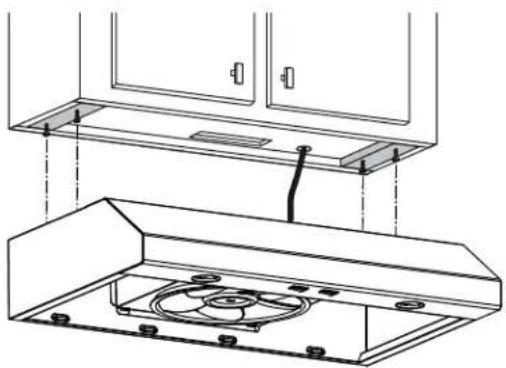 KENMORE 51269 - Install the Hood (Standard Installation) - 1