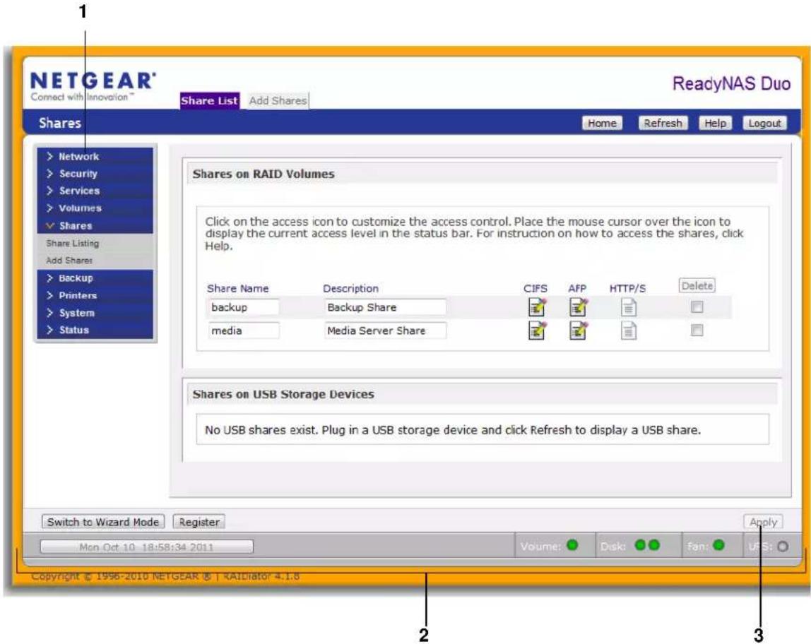NETGEAR ReadyNAS RD4250v1 - About FrontView - 1