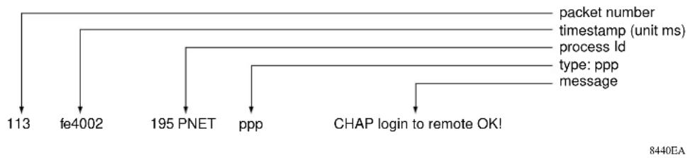 NETGEAR RT338 - Packet Trace Display Format - 2