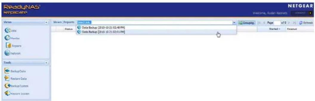 NETGEAR ReadyNAS R00RPL1 - To run a report: - 1