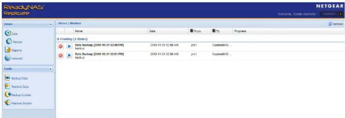 NETGEAR ReadyNAS R00RPL1 - Monitor Jobs - 3