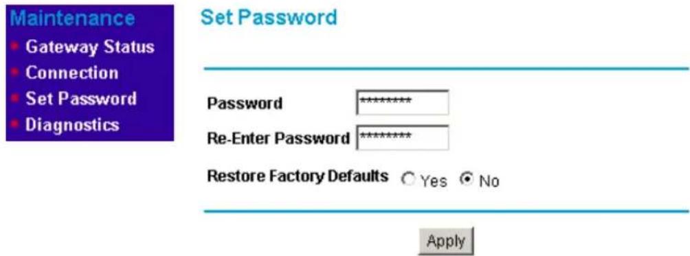 NETGEAR CG814M - Changing the Built-In Password - 2