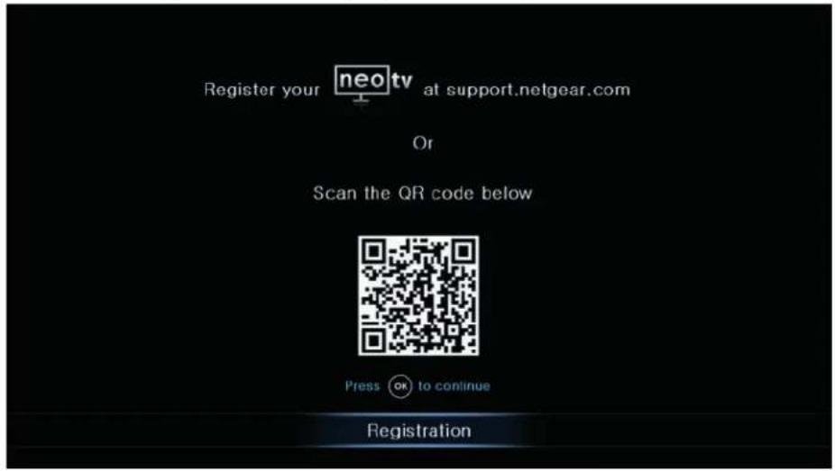 NETGEAR NeoTV NTV200S - Registration - 1