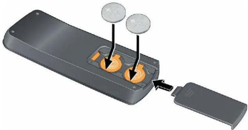 NETGEAR NeoTV NTV200S - Replace the Remote Control Batteries - 1
