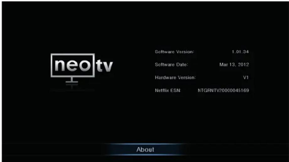 NETGEAR NeoTV NTV200S - About - 1