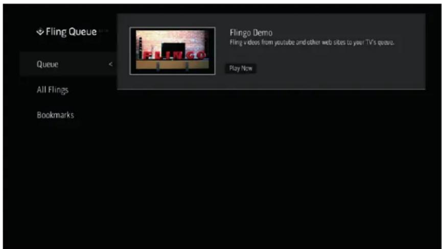 NETGEAR NeoTV NTV200S - To fling a video from your computer to your TV: - 1