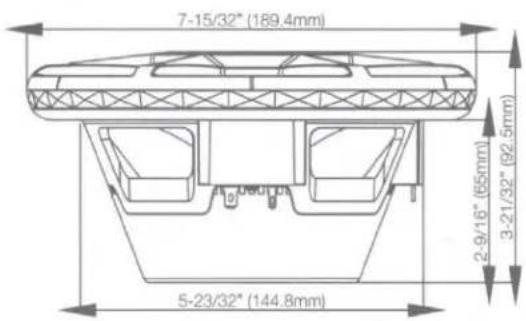JBL Stadium Marine 62 - DIMENSIONS - 1