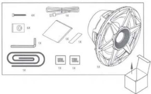 JBL Stadium Marine 62 - WHAT'S IN THE BOX - 3