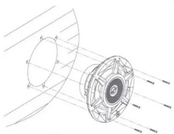 JBL Stadium Marine 62 - MOUNTING THE SPEAKER - 1