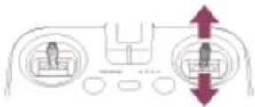 SONY Airpeak S1 - Selecting the operating mode of the control sticks - 4