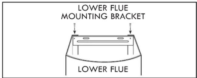 LOWER FLUE MOUNTING BRACKET LOWER FLUE
