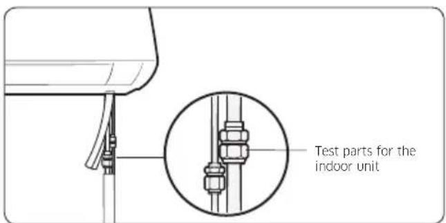 SAMSUNG AR09MSFHRWKNSV - Step 4.1 Performing the gas leak tests - 2