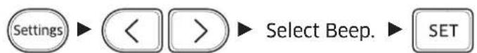 SAMSUNG AR12KCFHDWKNSV - Beep sound function - 1