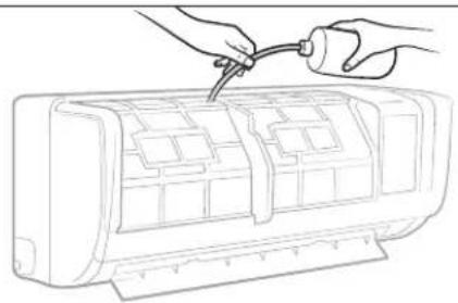SAMSUNG AR18KCFHDWKNSV - Step 2.3 Installing and connecting the drain hose - 3