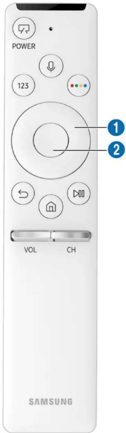 SAMSUNG UA65NU8500W - About the Samsung Smart Remote (THE FRAME) - 1