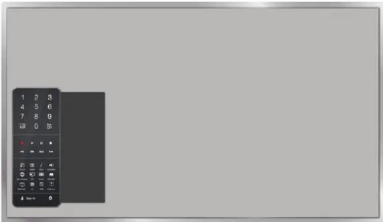 SAMSUNG UA60H6400AS - Displaying the Remote Control on the Screen (virtual remote control) - 1